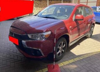 Predám havarované Mitsubishi ASX 1.6 benzin 86Kw .Rv 2017