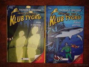 2x Klub Tygrů od Thomas C. Brezina (Žraločí pevnost+Útok z v