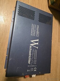 Měnič s čistě sinusovým proudem 2200 W 12 V s proudovým chrá
