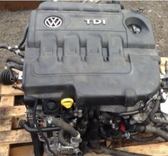 Kompletní motor Golf Eos Jetta A3 1.6 TDI CAY 12r