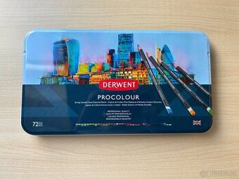 Umělecké pastelky Derwent Procolour - sada 72ks (PC 3100Kč)