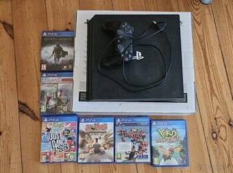 Herní konzole PlayStation 4 Pro 1TB + hry