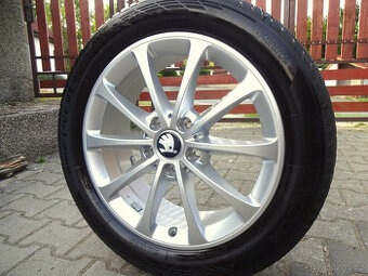 PĚKNÁ ZÁNOVNÍ ZIMNÍ OCTAVIA IV, SEAT LEON 17" 205/55R17