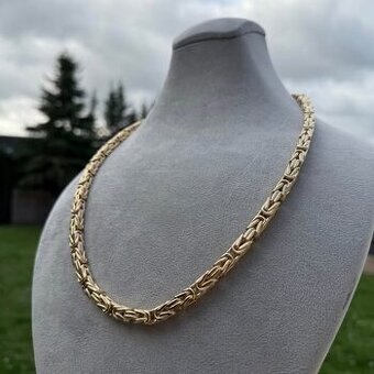 Zlatý řetěz KRÁLOVSKÁ VAZBA - 67.5g 68cm - 8mm - NOVÝ ZLATO