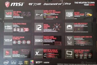 Herní Notebook Dominator GT72VR