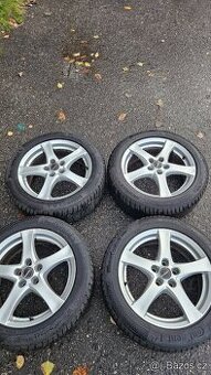 Sada Alu kol rozteč 5x112 s zimní pneu 225/50/17
