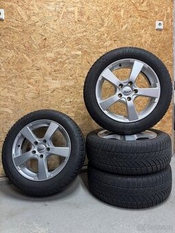 Alu kola CMS R16”, 5x112 + Dunlop Winter -205/55 R16 M+S