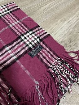 Burberry šála - magenta