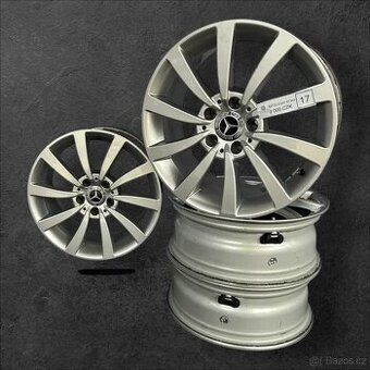 Zánovní originální alu kola Mercedes 5x112 r17