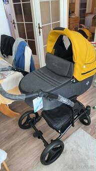 Dětský kočárek Bebetto žlutý