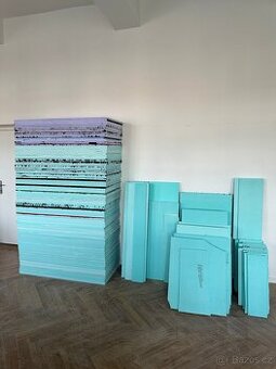 Desky z extrudovaného polystyrenu cca 80m2