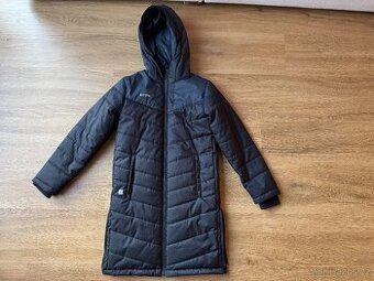 Klučičí zimní fotbalový kabát / parka Kipsta 7-8 let