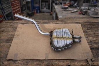 zadní koncový tlumič výfuku Škoda Octavia II