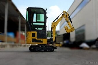 Minibagr Digger D955 C bagr s kabinou podkop rypadlo bagrik