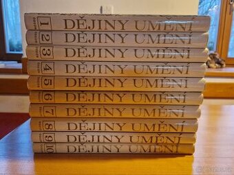 Dějiny Umění  1-10, Josef Pijoan, Odeon