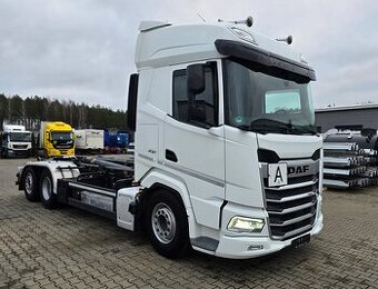 DAF XF480 6x2 - hákový nosič kontejnerů Meiller