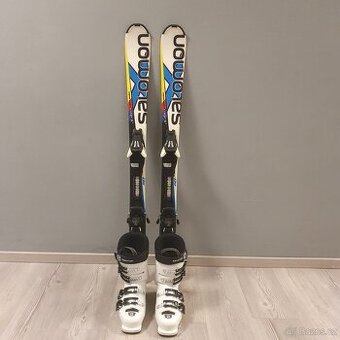 Dětské lyže + lyžařské boty