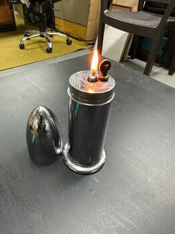 zapalovač vojenský benzinový náboj těžký velký