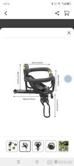 Přední cyklosedačka