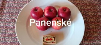 Prodám česaná jablka Panenské  bez postřiků