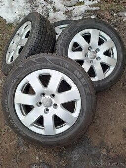 Alu kola 5x130 originál Audi 255/55 R18