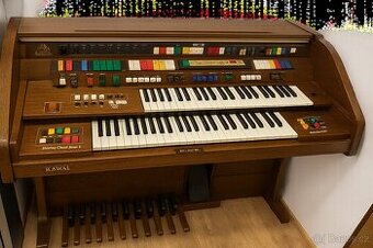🎹 Vintage varhany KAWAI – poctivý analogový zvuk, zachovalý