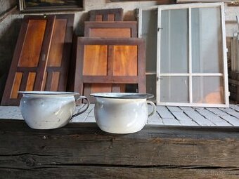 smaltované nočníky