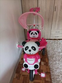 Dětská tříkolka s motivem pandy