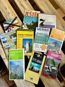 Turistické/cestovatelské knihy/průvodci mix