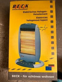 Elektrické halogenové topení