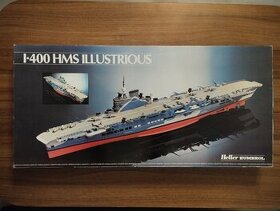Modely lodí,plastové,let lod ILLUSTRIOUS, R.N ZARA