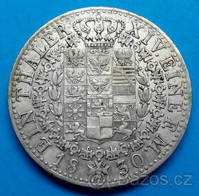 mince stříbro Fridrich Vilém III. Prusko