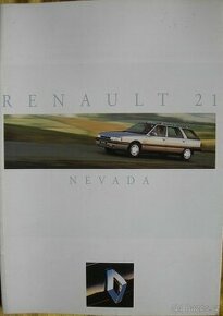 Renault 21 Nevada - (1992) - Prospekt - Výprodej 