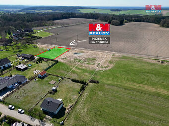 Prodej pozemku k bydlení, 1399 m², Hřibiny-Ledská