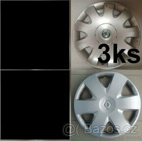 Poklice Škoda 15" 3ks Octavia Renault Monastella 1ks - 1