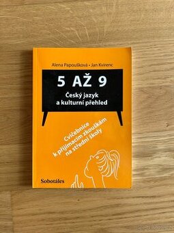Učebnice pro přijímačky z češtiny.