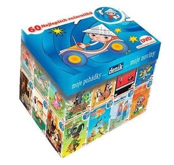 Večerníčkový BOX DVD - kolekce 60 večerníčků na DVD