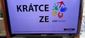 Televize LCD Samsung 94cm + set top box Emos 190.