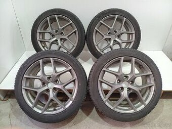 Letní alu sada 5x112 R17 ET45 pneu 225/45/17/