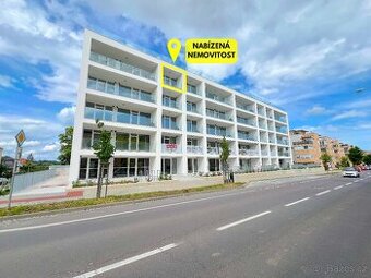 Pronájem novostavby bytu 1+kk s lodžií - Rezidence Jarošova