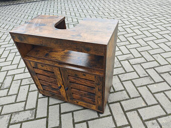 Koupelnová skříňka pod umyvadlo VINTAGE - rustikální hnědá