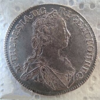 Stříbrná mince MARIE TEREZIE XVII. KREJCAR