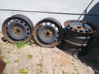 Plechové auto disky, kola na Touran, Škoda, VW E50 6,5