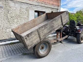 Vlečka za mallotraktor