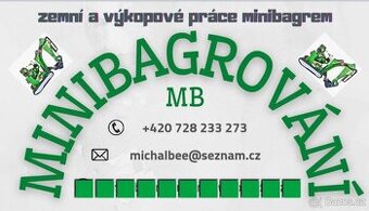 Zemní a výkopové práce minibagrem