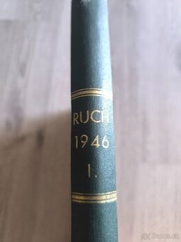 Zviazané športové časopisy Ruch, ročník I., rok 1946