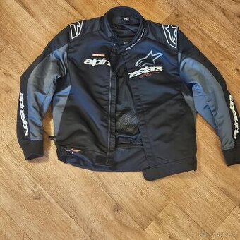 Bunda na motorku Alpinestars XXL+ chránič páteře