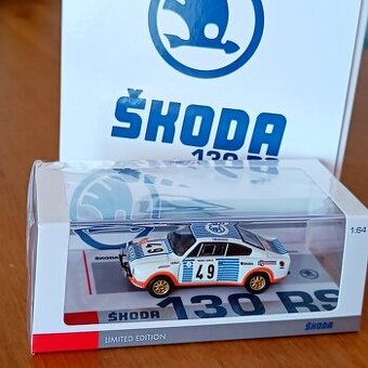 Škoda 130 RS rally Monte Carlo 1977 - model, nový