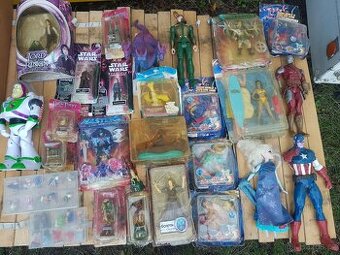 Figurky star wars,wrestling,marvel,dc,želvy ninja