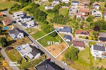 Prodej stavebního pozemku 911 m2, Březnice, ev.č. 14286 - 1